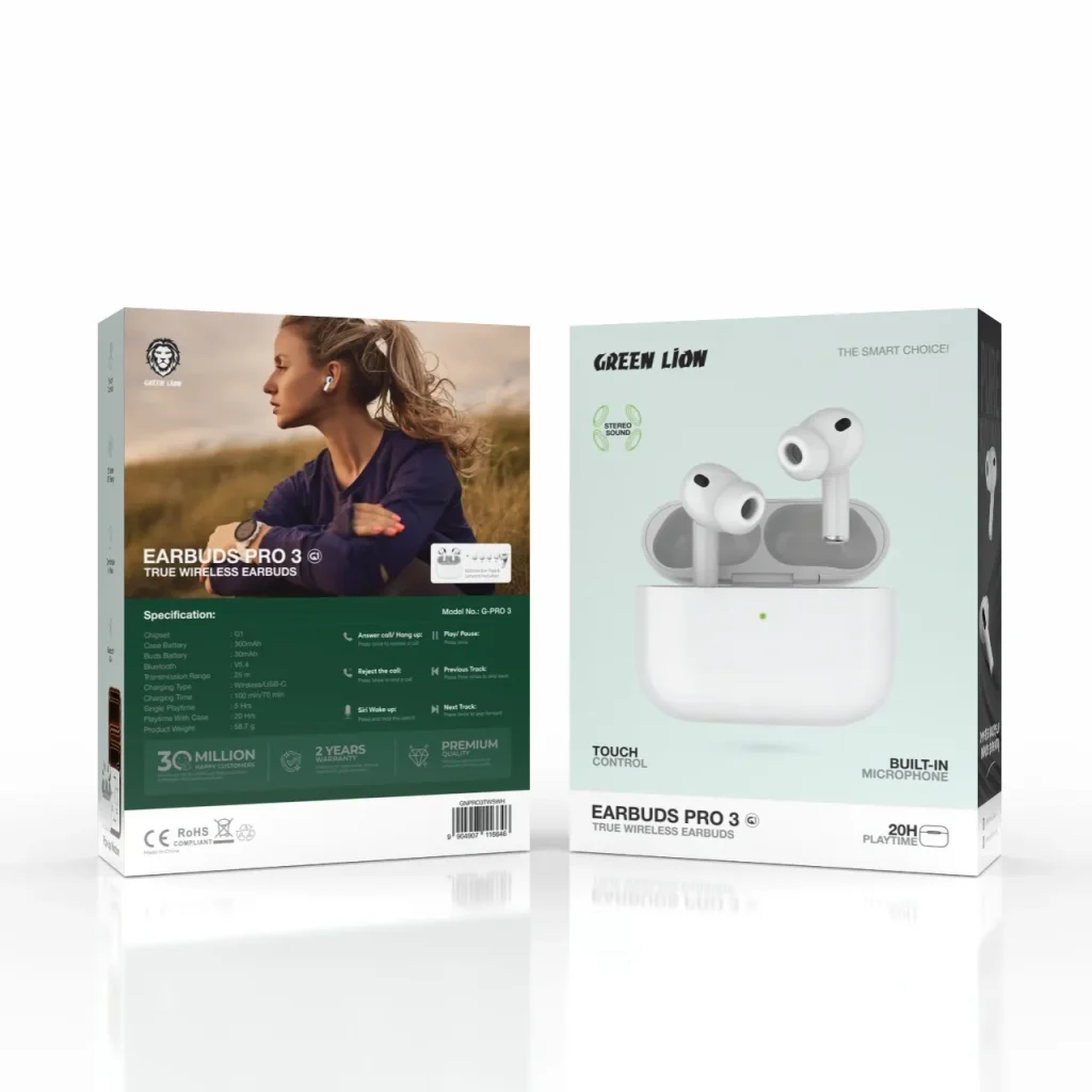 ایرپاد پرو ۳ گرین لاین Earbuds Pro 3