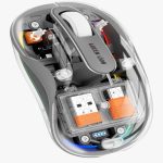 ماوس بی سیم تارتل گرین Green Wireless Turtle Mouse 2400DPI