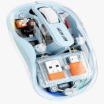 ماوس بی سیم تارتل گرین Green Wireless Turtle Mouse 2400DPI
