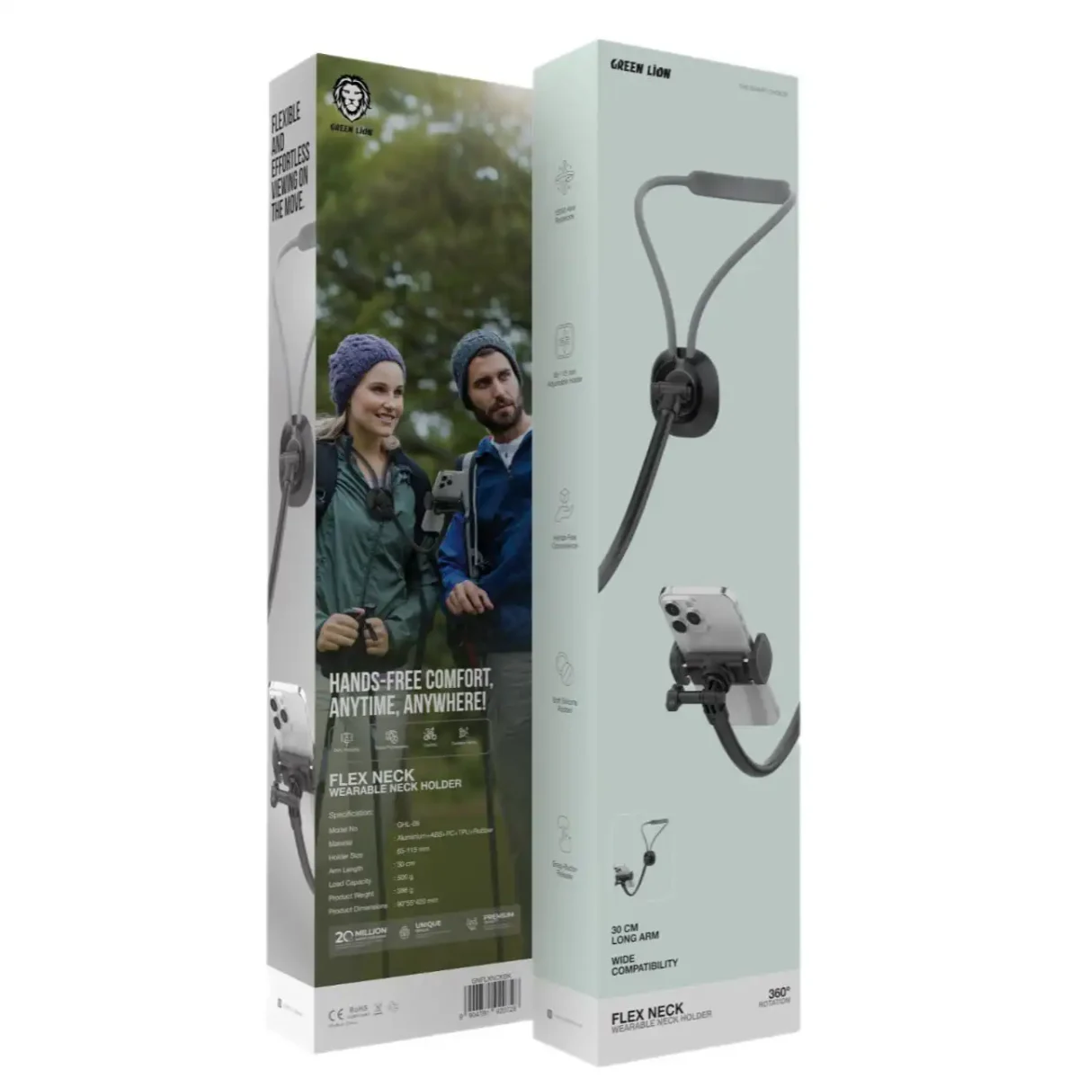 پایه نگهدارنده دورگردن گرین لاین مدل GNFLXNCKBK