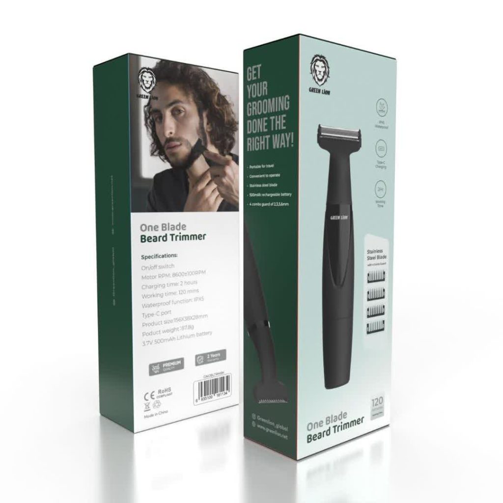 دستگاه اصلاح کننده ریش وان بلید گرین Green One Blade Beard Trimmer
